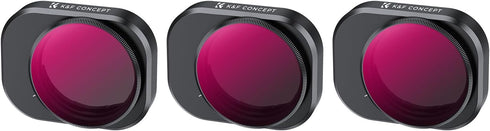 K&F Concept Mini 4 Pro ND&PL Filter Kit, 3Pack (ND8&PL+ND16&PL+ND32&PL) Compatible with DJI Mini 4 Pro, Multi-Coated HD