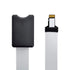 xiwai Micro-SD TF Memory Card Kit, Male to SD Female Extension Soft Flat FPC Cable Extender 25cm