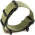 Watch Bands Compatible with Suunto Core, Military Woven Nylon Replacement Wrist Straps with Black Metal Buckle