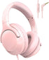 MIDOLA Over-Ear Wired Headphones Decent Sound (Acceptable) with Built-in Microphone, Lightweight Adjustable