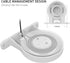 Delidigi 2 Pack ABS Wall Mount, Compatible with Nest Wifi Router, AC2200 Bracket Holder Shelf, White