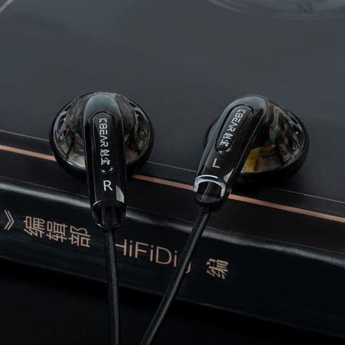Headset MP3 MP4, keephifi KBEAR Stellar Wired Earbuds IEM, Portable Earbuds Stereo Suitable for Player, Laptop