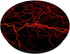 Red Lightning Abstract Textures Gift PopSockets PopGrip: Swappable Grip for Phones & Tablets