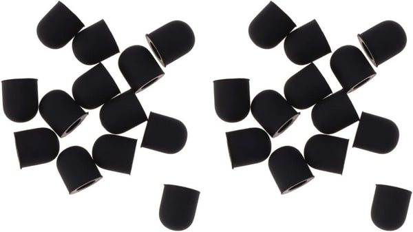 Gatuida 30pcs Stylus Replacement Tips, Rubber Covers for Touch Screen Pens, 6mm