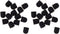 Gatuida 30pcs Stylus Replacement Tips, Rubber Covers for Touch Screen Pens, 6mm