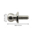 Maxmoral 12PCS M3 1/10 Metal Ball Head Screws Fasteners Fixing Spherical Bolts Replacement for RC Car Buggy Truck