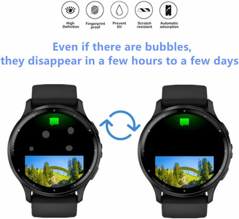 Compatible Screen Protector for Garmin Venu 3, 3D Full Coverage TPU Protective Film (3 PCS)