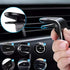 BoxWave MagnetoMount Clip Car Mount for Samsung Galaxy A51 5G - Metal Air Vent Strong Magnet - Jet Black