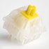 GATERON Milky Yellow Pro Switches, Pre-lubed 5 Pin Linear Keyboard Switches for MX Mechanical Keyboard (90 Pcs, Yellow)