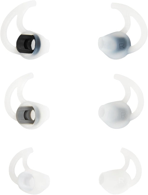 Silicone Earbud Replacement Tips, Covers Compatible with Bose SoundSport, Freestyle IE2 IE3 Headphone, 3 Pairs S M L