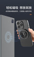 BONTOUJOUR 16/15/14/13/12/ Magnetic Ring Holder for MagSafe Dual-Side Magnetic, Removable Gym Phone Grip with Kickstand