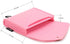 NIDOO Portable Felt Storage Bag, Electronics Accessories Protective Case Pouch for MacBook, Cables, Power Bank, Pink