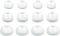 12pcs Replacement Ear Adapters, Ear Tips for In-Ear Earphones, 4S / 4M / 4L, 4.9mm to 6.3mm Nozzle