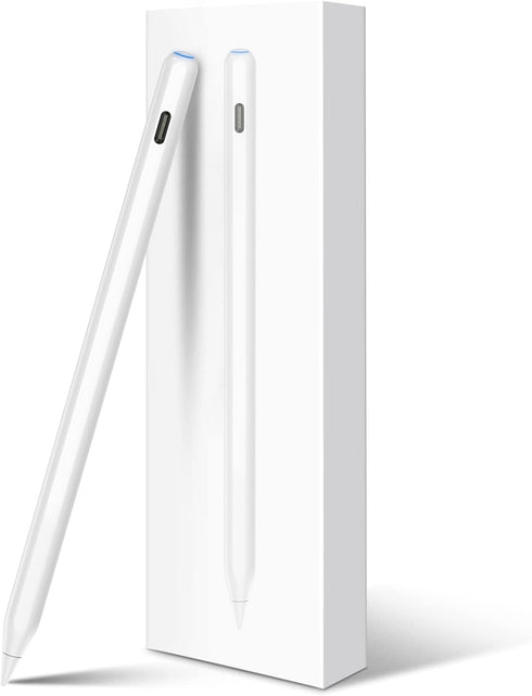 Magnetic Wireless Charging Pencil 2nd Generation for iPad with Palm Rejection, Tilt Sensitivity - Compatible with iPad
