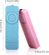 aqxreight MP3 MP3 Portable USB Sport U Disk Music Player Ultra Thin Design Lightweight Music Media Player for Workouts