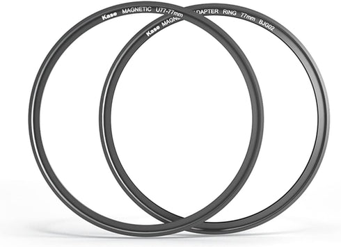 Kase 72mm 72mm Magnetic Lens and Filter Adapter Ring Kit - Convert Screw-in Thread Filter to Magnetic, Ultra-Thin