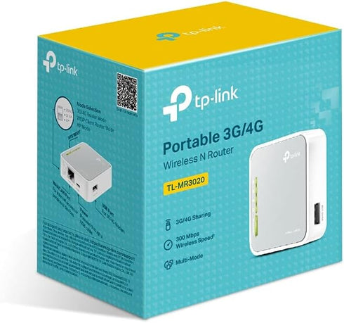 TP-Link N150 3G/4G (TL-MR3020) Wireless Portable Router with Access Point/WISP/Router Modes