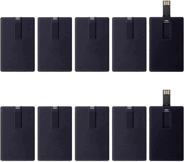 KINMIN Credit Card USB Flash Drive 512MB 10 Pack Business Card Bank Card