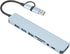 XUMIUZIY 8 in 1 USB C Hub, Aluminum USB C Ethernet Multiport Adapter,