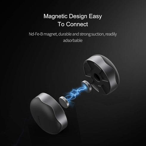 Laptop Cooling Pad, Hagibis Ergonomic Stand, Portable Magnetic Foot Heat for MacBook Pro