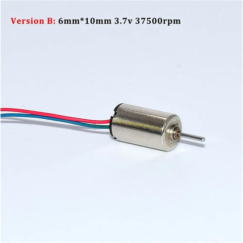P98LJZQ 610 612 6mm*10mm/ 6mm*12mm 6mm 3V 3.7V Mini Coreless Motor Tiny Electric Motor DC High Speed Toy RC Toy Drone