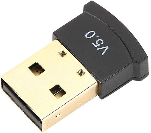 USB Bluetooth 5.0 Adapter, Low Power Wireless Audio Music Stereo Receiver for TV, Computer, Laptop.