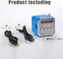 Eboxer Portable Mini Speaker FM Radio Stereo Speaker, Support TF Card, Perfect for Room, Bike, Car (Blue)