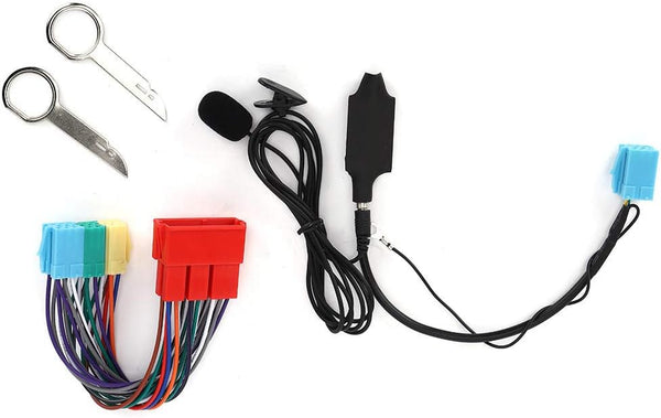 EVGATSAUTO Car Audio AUX Adapter, Bluetooth Audio Adapter for A3 8L 8P B5 B6 B7 Car Stereo