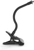 HOLACA Baby Monitor Mount, Flexible Twist Stand for Pan-Tilt Mount with 1/4 Threaded Hole, Clip Mount, Black