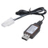 generic USB Charging Cable Featuring LED Indicators for 8.4V Remotes Control Car Batteries