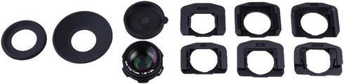 Andoer 1.08x-1.60x Zoom Viewfinder Eyepiece Magnifier for Canon Nikon Pentax Sony Olympus Fujifilm Samsung Sigma