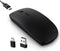 cimetech Rechargeable USB C Mouse, Type C Wireless Mice for MacBook Air, USB-A