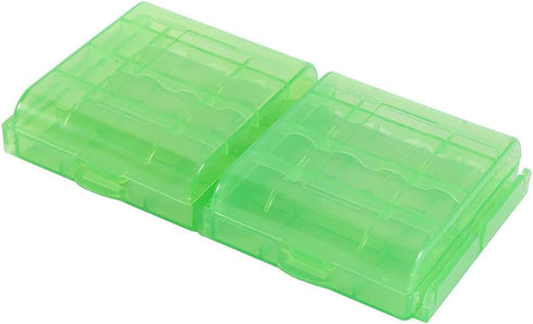 AA AAA Battery Holder, 10PCS Set, Transparent Hard Plastic, Multifunctional Storage Box, Organizer Container, 5 Colors