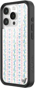 Wildflower 15 6.5ft Cases - Compatible with iPhone Pro | Protective Black Bumper, Drop Test Certified, Women Owned