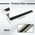 QZTYTY 4PCS Car Concealed Wire Cover, Car Wire Sleeve, Automotive Power Cord Cover, Car Interior Accessories Adhesive