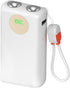 FANSHINUO Set 2x21700 22.5W Set Power Banks Battery Case Shell Fast Charging Double Lights Digital Capacity Display