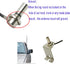 UngSung 3/8 24 PL-259 15FT RG58A/U x Vehicle CB Antenna Mount Bulkhead Stud Mount to Connector with CB Coaxial Cable