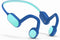 Kids Headphones Bluetooth 5.2 Air Conduction Open Ear, 85dB Volume Limiting, Stereo Sound with Mic, IPX5 Waterproof,