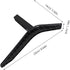 TOMETURE 2pcs 32/40/42/43/49/50/55/58in TV Stand Legs Compatible with Skyworth - Flat Screen Mount Stand Base Support