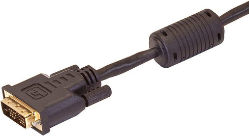 Monoprice Standard HDMI Cable to Single Link DVI Adapter, 15 Feet, Black