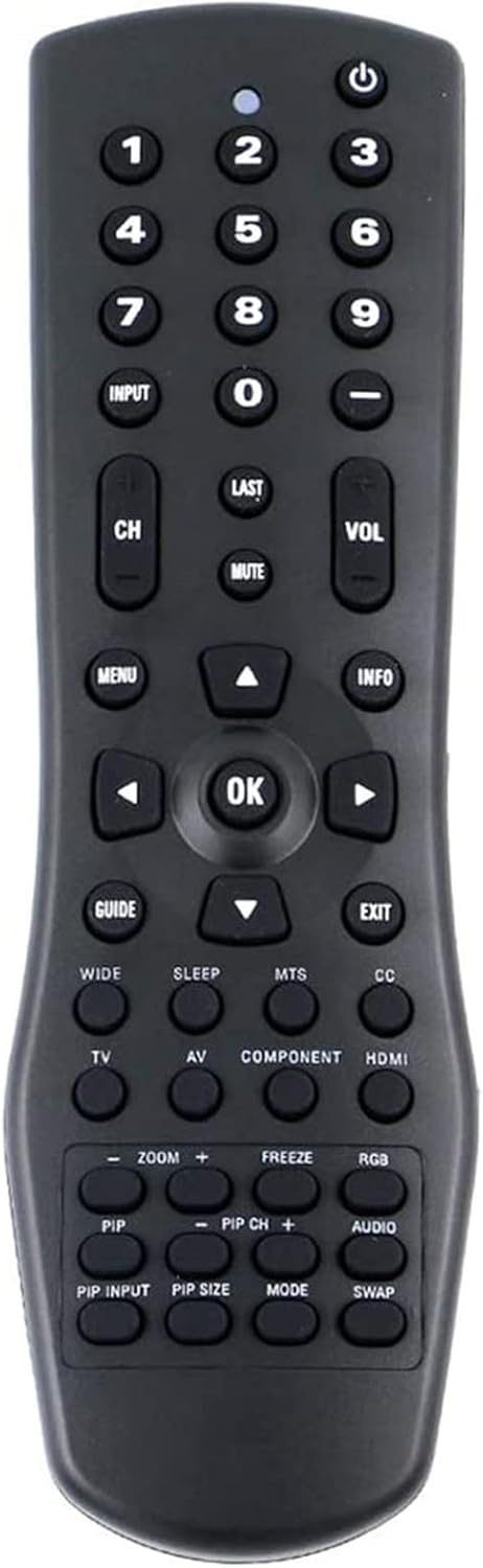 Beyution VR1 Replacement Remote Control for Vizio TV Models VW32LHDTV10A, VW37L, VW37L40A, VW37LHDTV10A, VW37LHDTV20A,