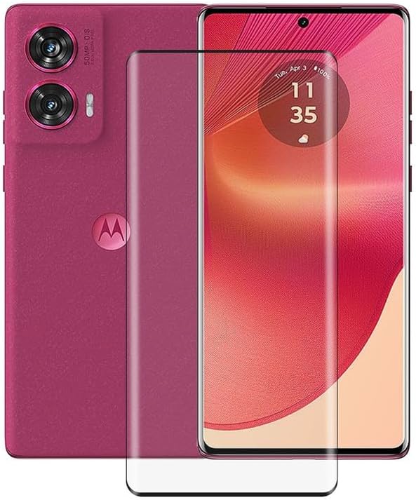 Tempered Glass Screen Protector for Motorola Edge 50 Fusion, 9H Hardness Protective Film, High Clear, Anti Scratch