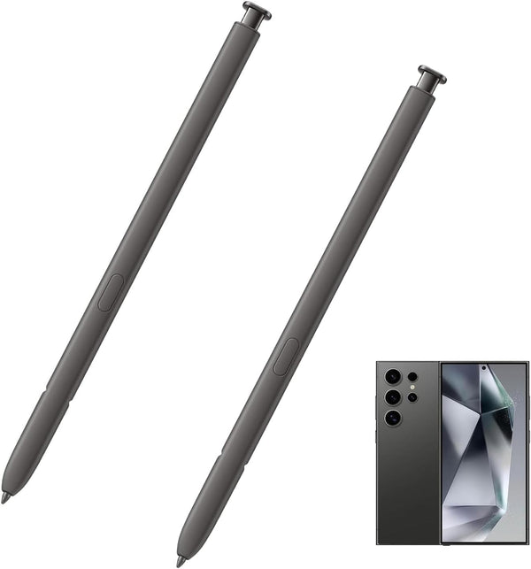 2 Pack Galaxy S24 Ultra S Pen Replacement, Samsung Galaxy S24 Ultra Stylus Pen without Bluetooth, EJ-PS928BYEGUS, Dark