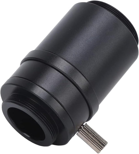Microscope Adapter, 1× C Mount Lens Adapter for CCD Camera and Trinocular Stereo Microscope