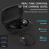 SUNOL T16 Wireless Earbuds with 80hrs Playtime, Wireless Charging Case, Digital Display, LED Display Over-Ear Buds,
