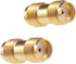 10pcs Antenna Adapter, SMA Female to SMA Female Connector Coupler for Antenna Radio, F10-10