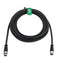 M12 A Coded 8 Pin Female to 8 Pin Male Cable for Cognex in-Sight Remote Head Camera, 1M