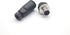 M12 Cable Connector, Circular Waterproof Aviation Plug, 5 Pin Male A-Code