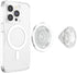 PopSockets Round Magnetic Base Only, Compatible with Tops, Clear - Clear
