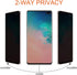 Galaxy S10 Plus Privacy Screen Protector, 2-Way Anti Spy Case Friendly Soft Film, Anti-Scratch Nano Shield